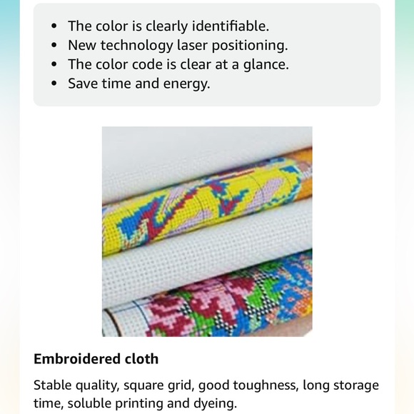 ✨NEW✨ Owl heart Cross Stitch Embroidery Kit - Picture 6 of 10